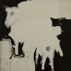 Vaca y carneros