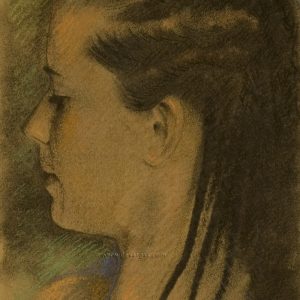 Apunte para retrato de eva
