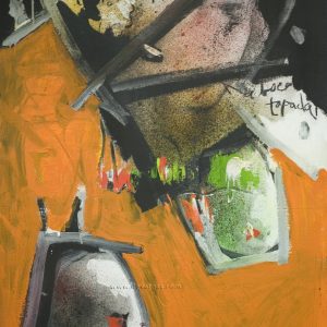 Abstracto en naranja