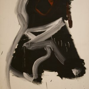 Abstracto mujer de frente