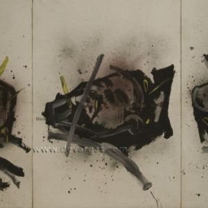 Tres caras de muertos