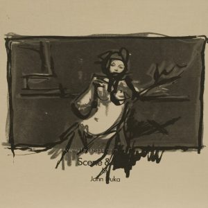 Boceto mujer tumbada