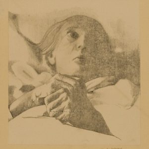 Boceto mujer tumbada