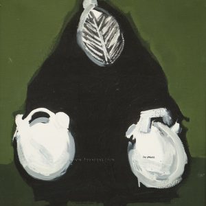 Beata con dos botijos