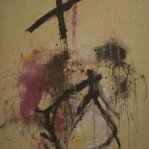 Composición con rojo