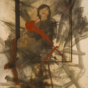 Clara en la banqueta